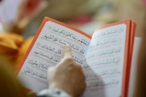 Shallow Focus Photography of Person Holding Book